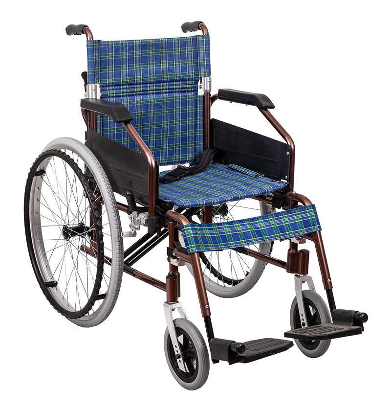 Ultralätt manuell rullstol med hand